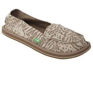 Sanuk Shorty Leppatyga 6 M Sidewalk Surfer Leopard